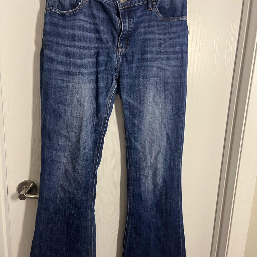 KanCan Dark Blue Flare Jeans